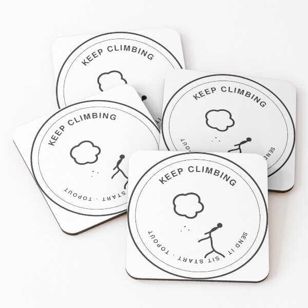 Item preview, Keep Climbing Bouldering Badge designed and sold by Adrplatinium.