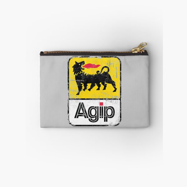Item preview, Agip Lubricants Logo 1968  1998 Distressed Version designed and sold by HTownApparel.