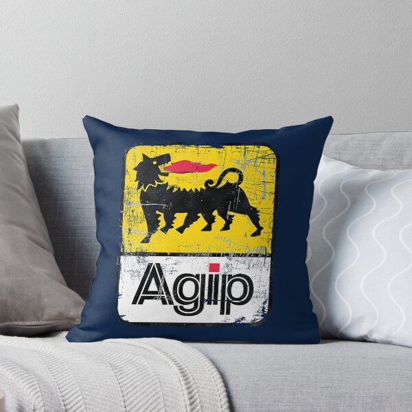 Item preview, Agip Lubricants Logo 1968  1998 Distressed Version designed and sold by HTownApparel.