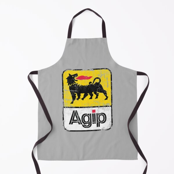 Item preview, Agip Lubricants Logo 1968 1998 Distressed Version designed and sold by HTownApparel.