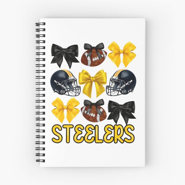 Item preview, Steelers Bows Helmets and Footballs Black Gold Graphic designed and sold by MichaelWa20982.