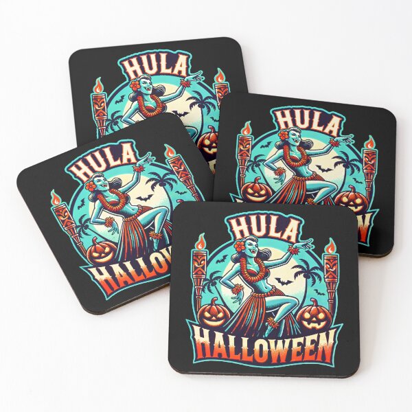 Item preview, Vampire Hula Halloween Under the Moon designed and sold by Victor Shadehorn.
