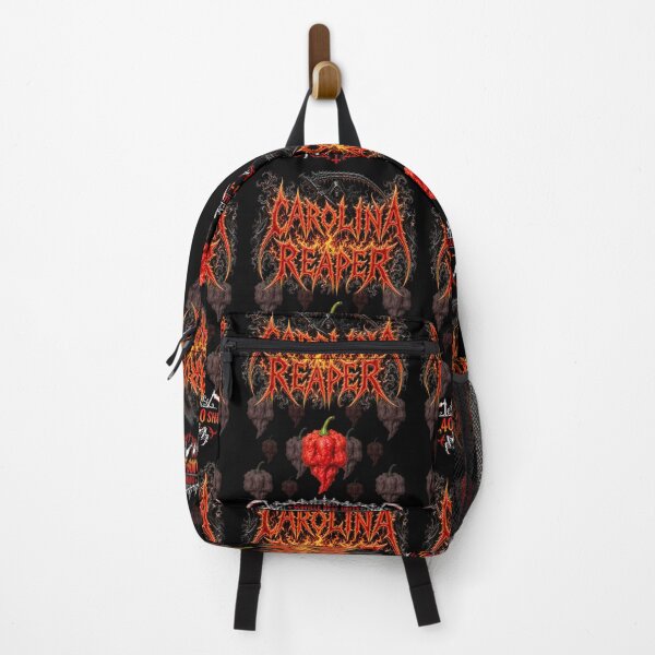 Item preview, Carolina Reaper: Pepper & Scoville Heat Units (Black Shirt Edition) designed and sold by Jessie Slamwhorella.