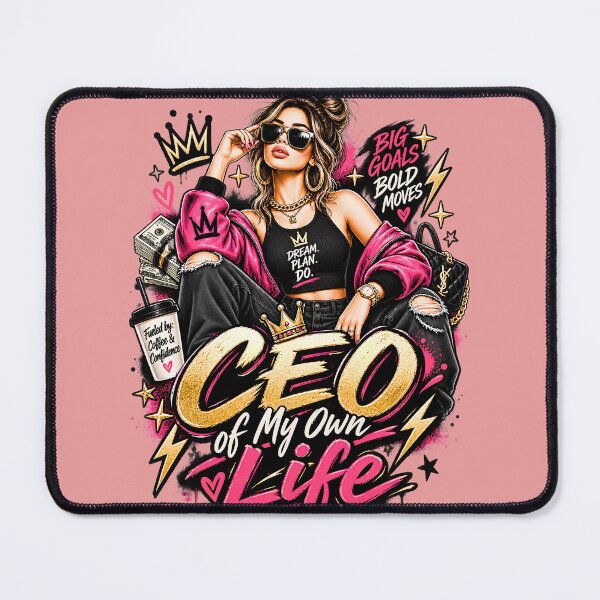 Item preview, CEO of My Life Badass Girl Graffiti designed and sold by Calfona.