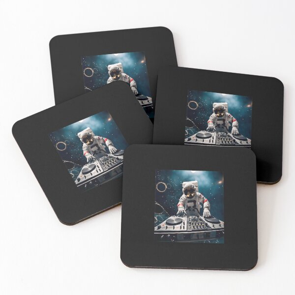Item preview, Astronaut DJing in Space Music Art designed and sold by ohVimaPs.