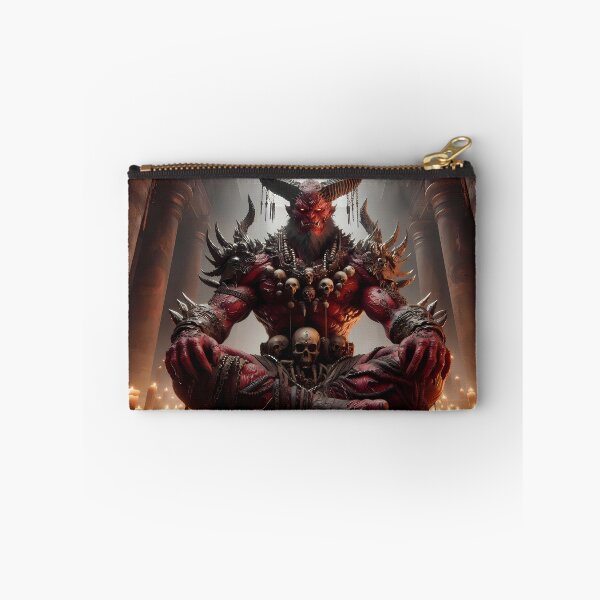Item preview, Meditating Demon Warlord Dark Fantasy designed and sold by GalleryBrisArt.
