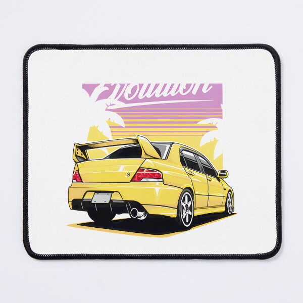 Item preview, Mitsubishi Evolution Evo Jdm Car Design - Street Racing Legend Art PERFECT GIFT FOR YOU AND FRIENDS designed and sold by rramirez52.