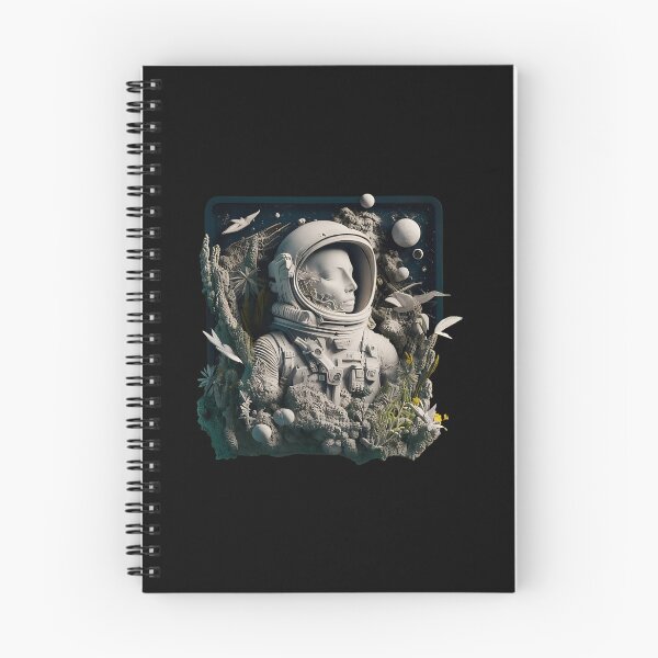 Item preview, Astronaut Emerges From Organic Space Dreamscape designed and sold by ohVimaPs.