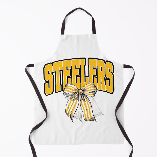 Item preview, Steelers Yellow and White Bow Varsity Football Graphic designed and sold by Elizabeth46407.