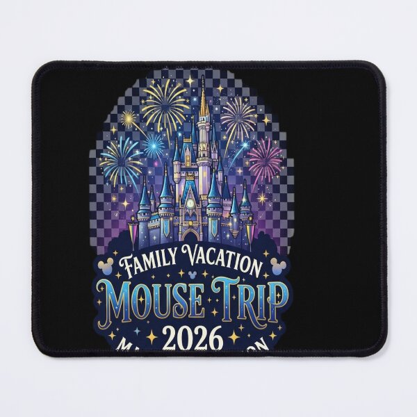 Item preview, Mouse Trip 2026 Family Vacation Castle Fireworks Magical designed and sold by balquebratum.