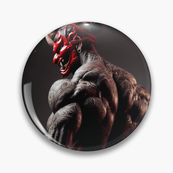 Item preview, Meditating Demon Warlord Dark Fantasy designed and sold by GalleryBrisArt.