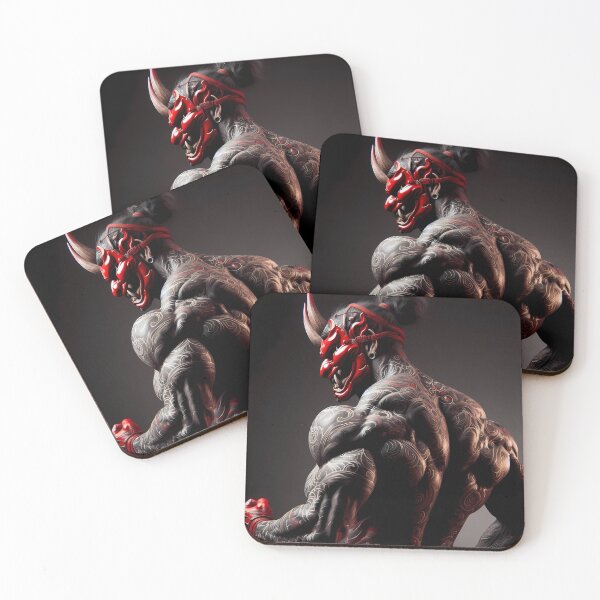 Item preview, Meditating Demon Warlord Dark Fantasy designed and sold by GalleryBrisArt.