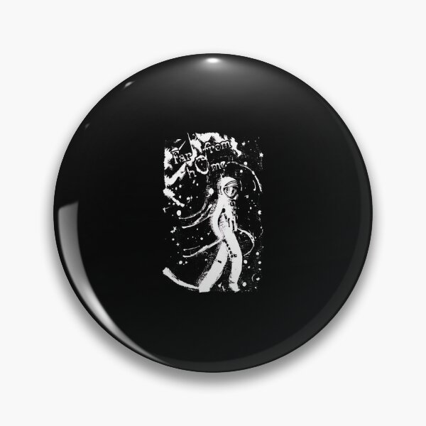Item preview, Astronaut Far From Me Cosmic Space Ink Art designed and sold by ohVimaPs.