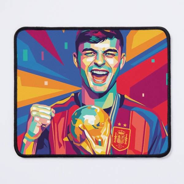Item preview, Pedri World Cup 2026 Spain Champion Vector Art designed and sold by mazyoy.