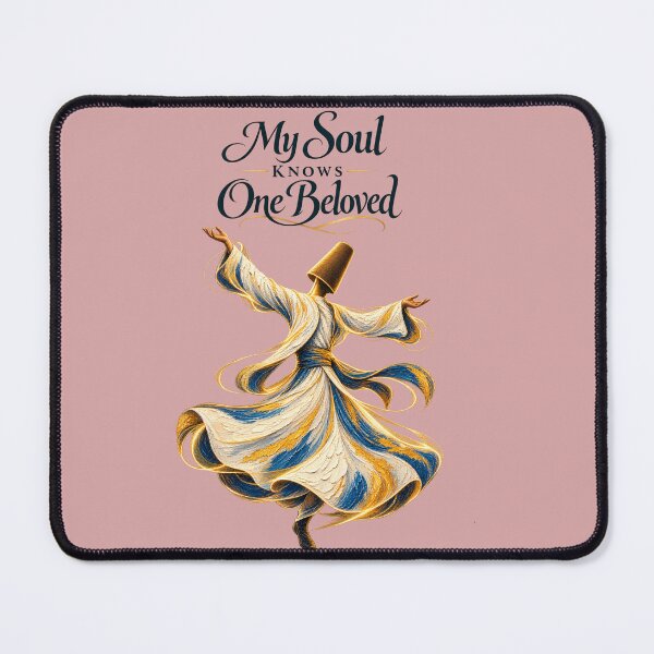 Item preview, Golden Whirling Dervish – Sufi Spiritual Dance Art designed and sold by The Kawaii Forge.