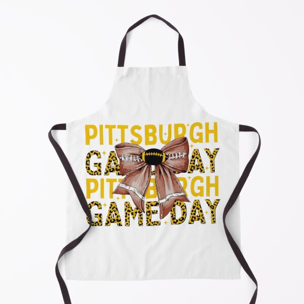 Item preview, Pittsburgh Game Day Leopard Football Bow Graphic designed and sold by JamesWyat18400.
