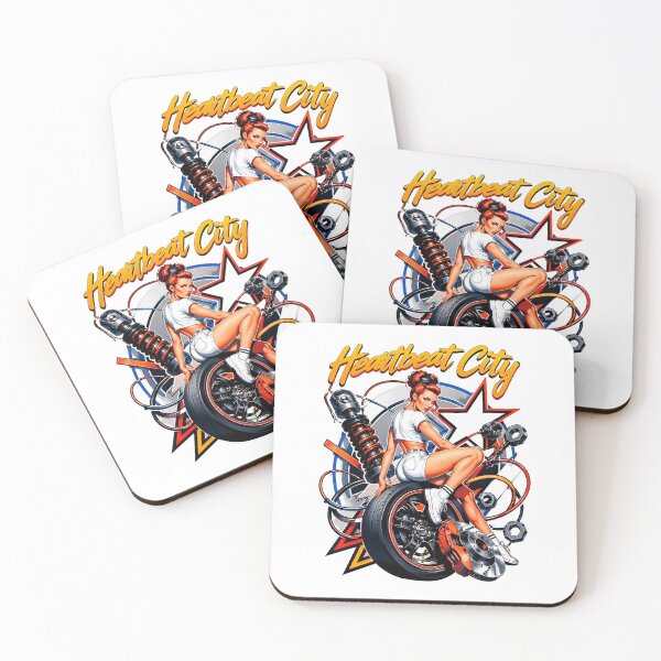 Item preview, The Cars Heartbeat City Album Art designed and sold by ZubairNalban.