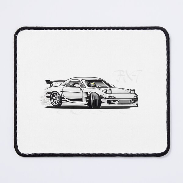 Item preview, Mazda Rx7 Jdm Retro Car Design – Japanese Sports Car Enthusiast Art ⭐⭐⭐⭐⭐ designed and sold by rramirez52.