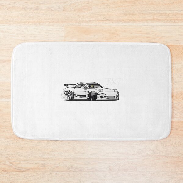 Item preview, Mazda Rx7 Jdm Retro Car Design – Japanese Sports Car Enthusiast Art ⭐⭐⭐⭐⭐ designed and sold by rramirez52.