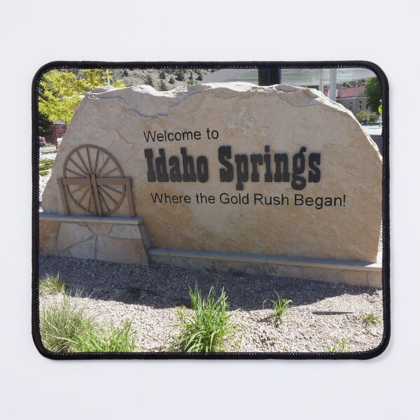 Item preview, Welcome to Idaho Springs Sign designed and sold by DuvalTiger.