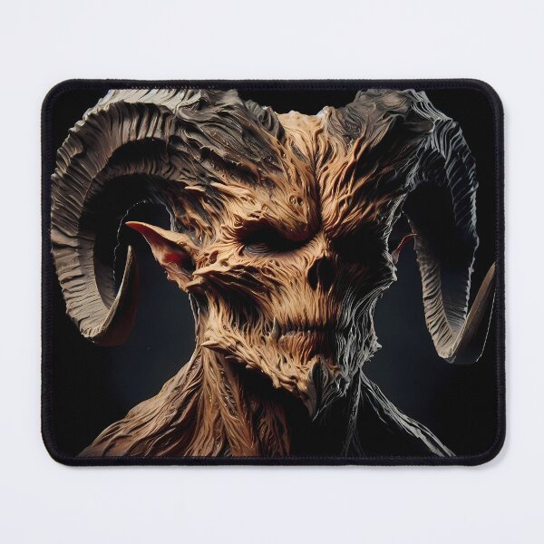 Item preview, Horned Demon Lord Dark Fantasy designed and sold by GalleryBrisArt.
