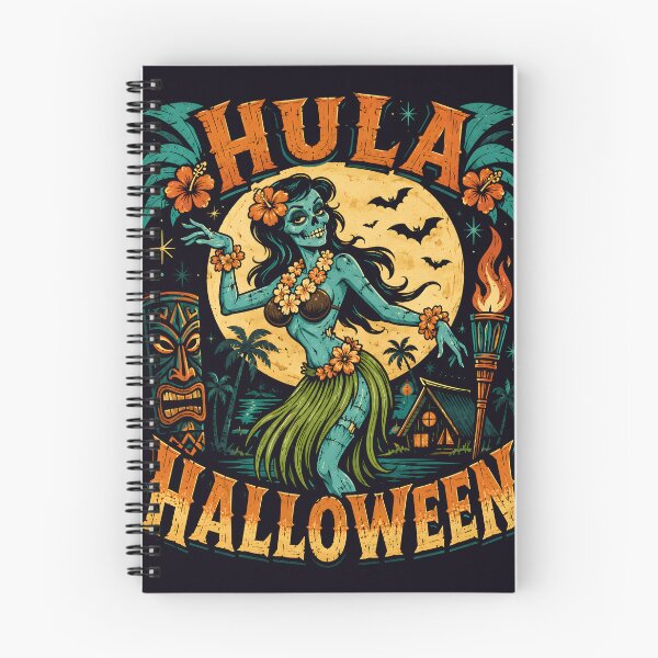 Item preview, Zombie Hula Halloween Moon Dance designed and sold by Victor Shadehorn.