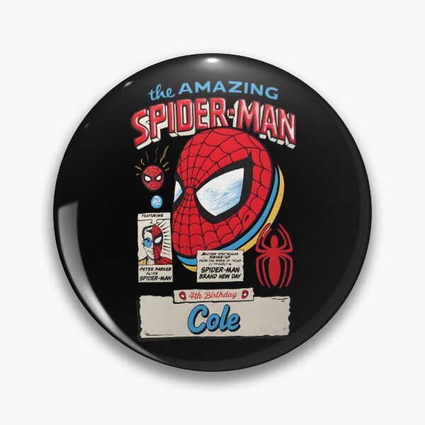 Item preview, Red Web Masked Superhero Retro Comic Birthday Graphic Fan Design designed and sold by Cheliasbix.