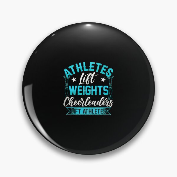Item preview, Athletes Lift Weights Cheerleaders Graphic Design designed and sold by ohVimaPs.