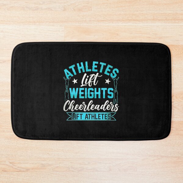 Item preview, Athletes Lift Weights Cheerleaders Graphic Design designed and sold by ohVimaPs.