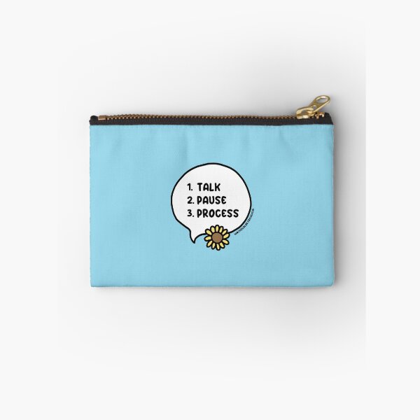 Item preview, Talk Pause Process Blue Envelope Program Speech Bubble designed and sold by WCFreckles.