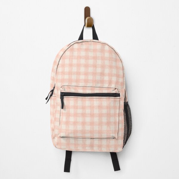 Item preview, Pink Watercolor Gingham Aesthetic Cottage designed and sold by SSundaysPrints.