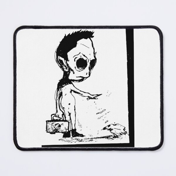 Item preview, alien dude goes to work_ by graund designed and sold by GraundDSGN.