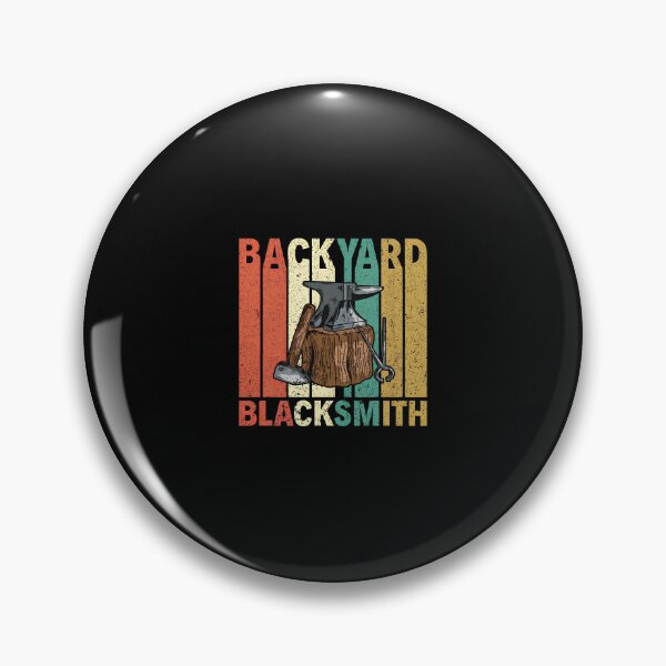 Item preview, Backyard Blacksmith Vintage Retro Anvil Hammer Metalwork designed and sold by ohVimaPs.