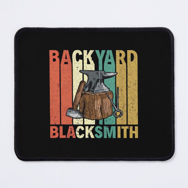 Item preview, Backyard Blacksmith Vintage Retro Anvil Hammer Metalwork designed and sold by ohVimaPs.