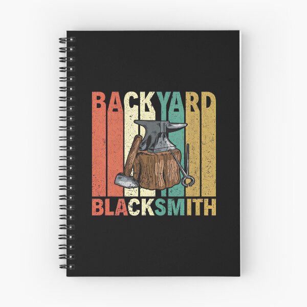 Item preview, Backyard Blacksmith Vintage Retro Anvil Hammer Metalwork designed and sold by ohVimaPs.