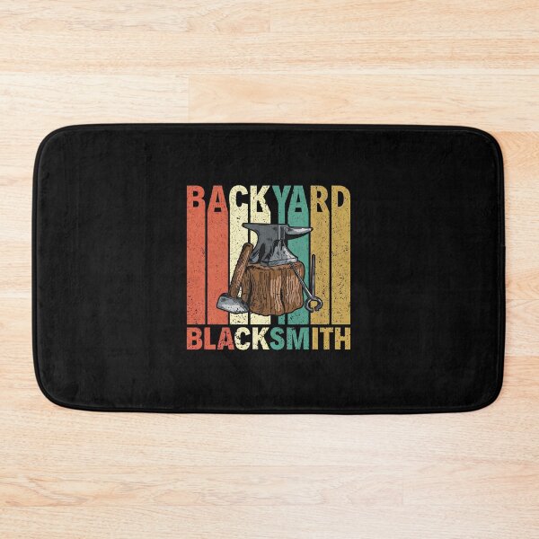 Item preview, Backyard Blacksmith Vintage Retro Anvil Hammer Metalwork designed and sold by ohVimaPs.
