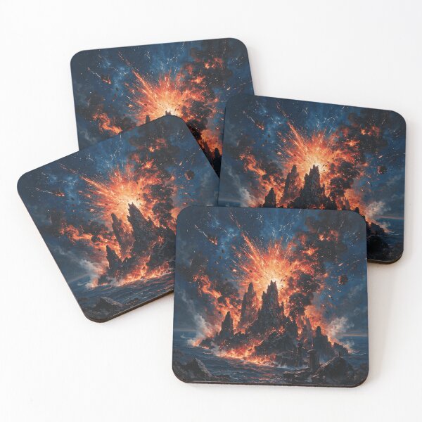 Item preview, Rising elements of nature designed and sold by LeagueHeavenGG.