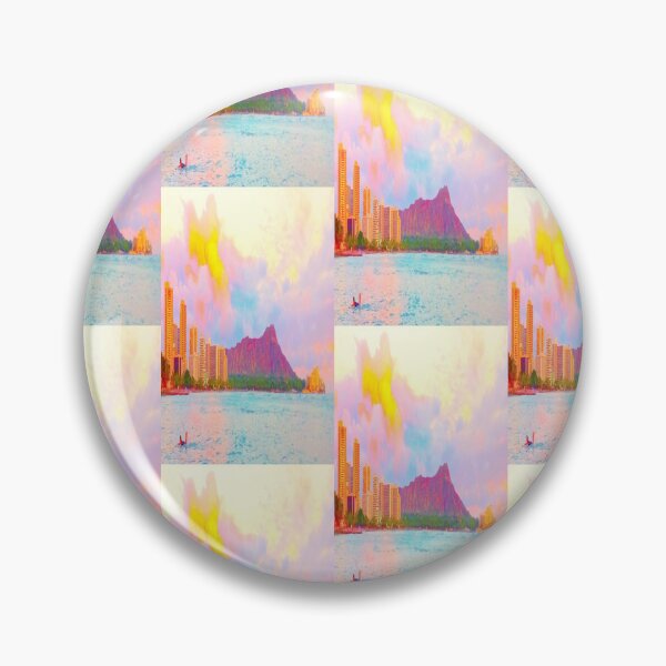 Item preview, Waikiki Surfing at Sunset designed and sold by R-F-B.