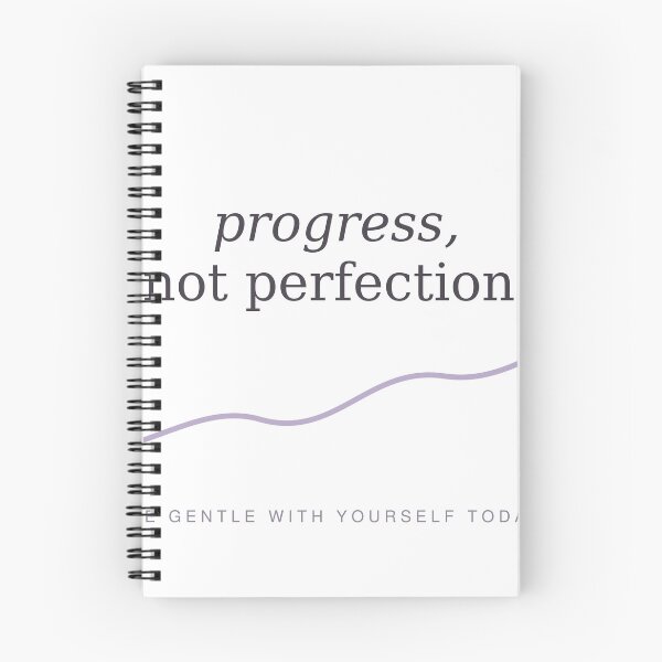 Item preview, Progress Not Perfection Self Care designed and sold by Adrplatinium.