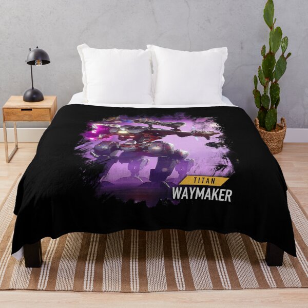 Aperçu de l'œuvre Titan Waymaker en zone de guerre créée et vendue par HexOne.