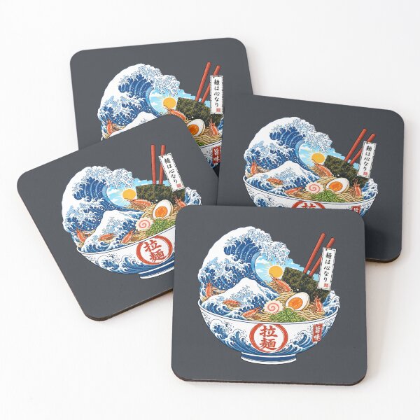 Item preview, Ukiyo-E Ramen Wave - Japanese Food designed and sold by Myra365Art.