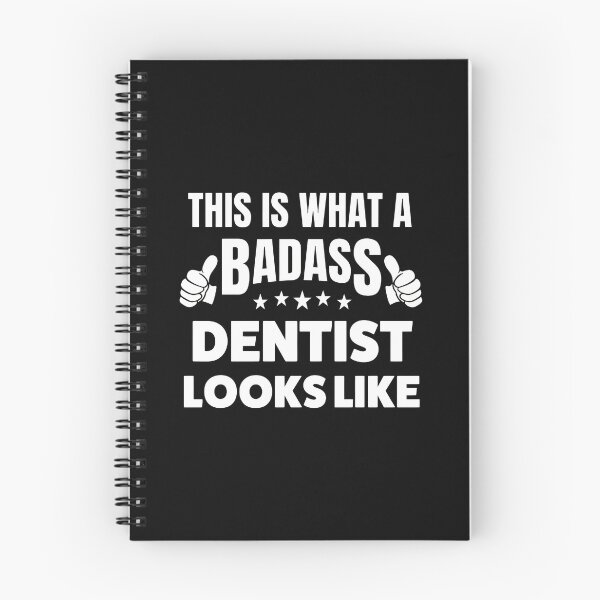 Item preview, Badass Dentist What Looks Like Typography Graphic designed and sold by ohVimaPs.