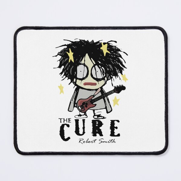Item preview, the cures robert smiths cartoon gothic rock band designed and sold by CarlMarion8.