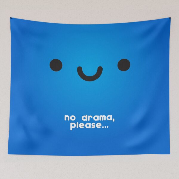 Item preview, YELLOW FACE - ZERO DRAMA, PLEASE - EMOTICONS D2 designed and sold by CuPensky.