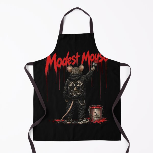 Item preview, Modest Mouse Alt Rock Mouse Mascot Spray Paint designed and sold by ZHISUART.