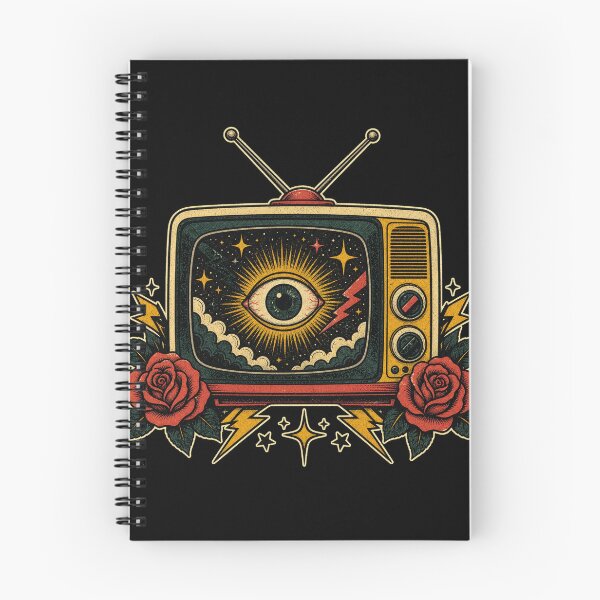 Item preview, Culture Retro TV All Seeing Eye Surreal Pop Culture designed and sold by Uglyandcute.