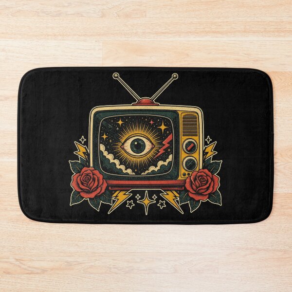 Item preview, Culture Retro TV All Seeing Eye Surreal Pop Culture designed and sold by Uglyandcute.