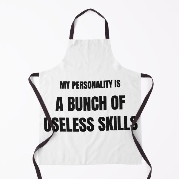 Item preview, My Personality Is a Bunch of Useless Skills Funny Tee designed and sold by low battery meme design.