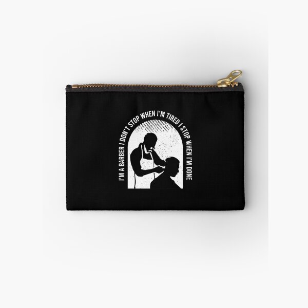 Item preview, Barber Don't Stop Tired Done Quote Silhouette designed and sold by ohVimaPs.