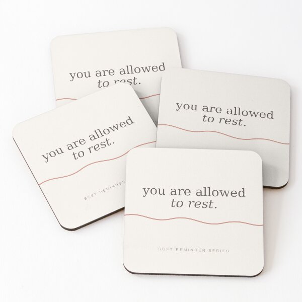 Item preview, You Are Allowed To Rest designed and sold by Adrplatinium.